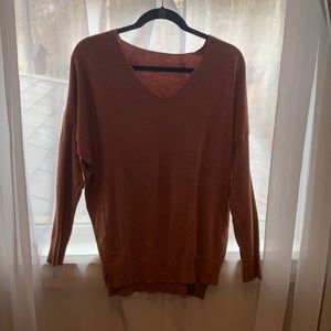 Orange Sweater